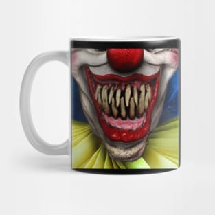 Halloween Horror Clown Face Mask Mug